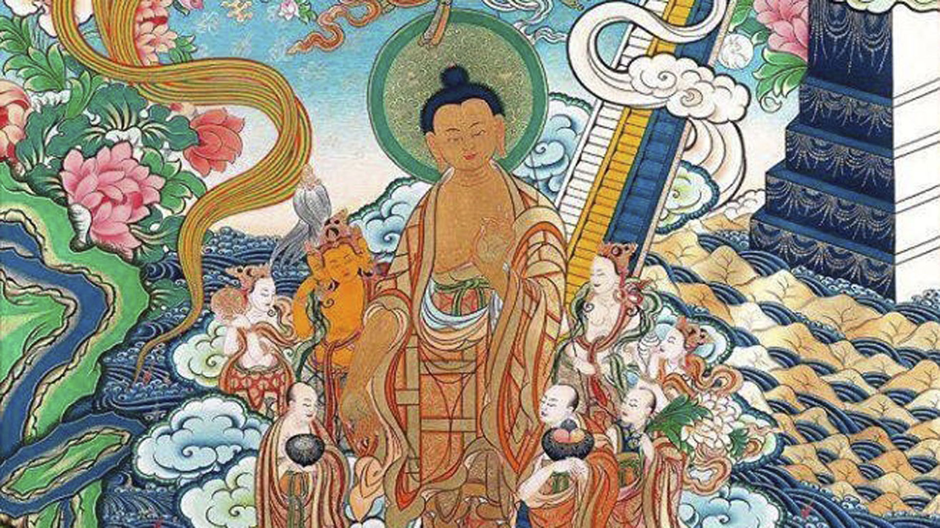 Тушита буддизм. Тушиты. Сукхавати чистая земля будды амитабхи. Небеса тушита. Тушиты.